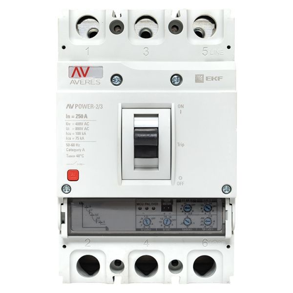 AV POWER-2/3 250А 100kA ETU2.0 - Фото 2