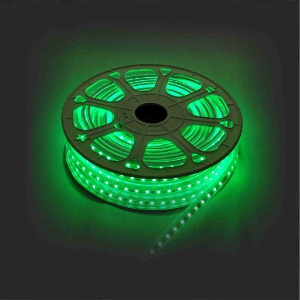 Лента светодиодная smd5050 60д/м 220В IP44 25м RGB Apeyron - Фото 2