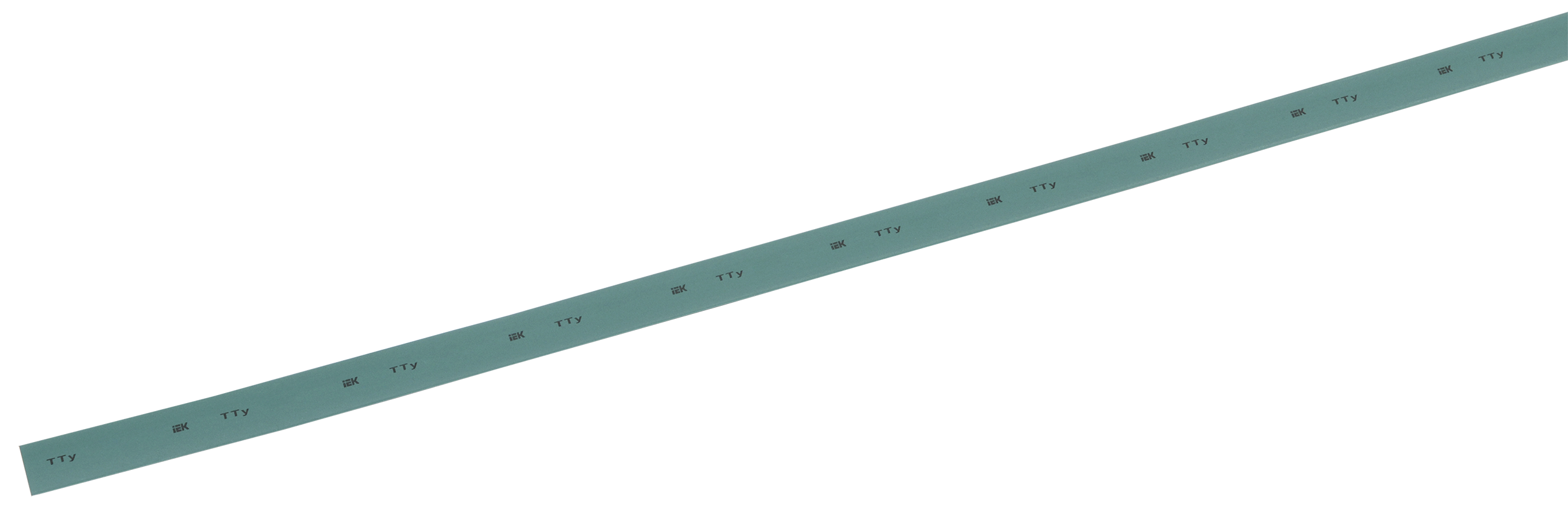 Трубка термоусадочная ТТУ нг-LS 45/22,5 зеленая (1м) IEK