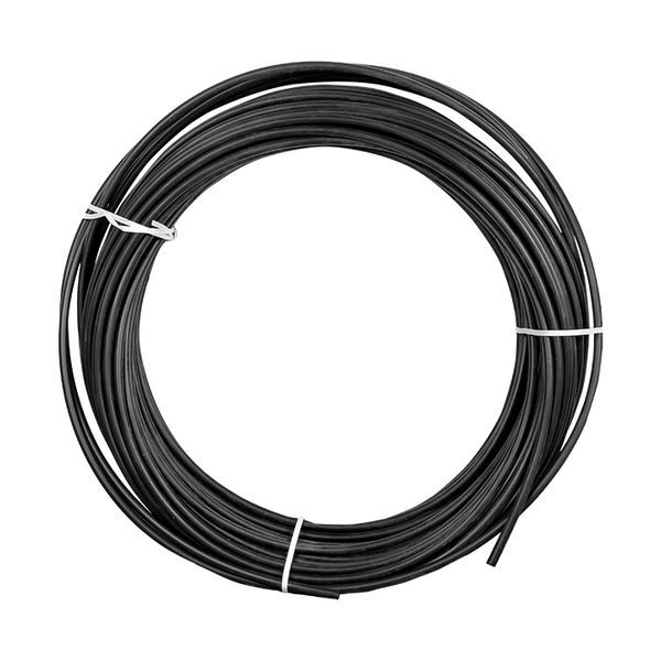 Труба гладкая ПНД жест. d16 мм (100 м) черн. EKF-Plast - Фото 2