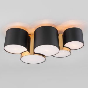 Потолочный светильник 3447 Mona Black / Gold  Eurosvet