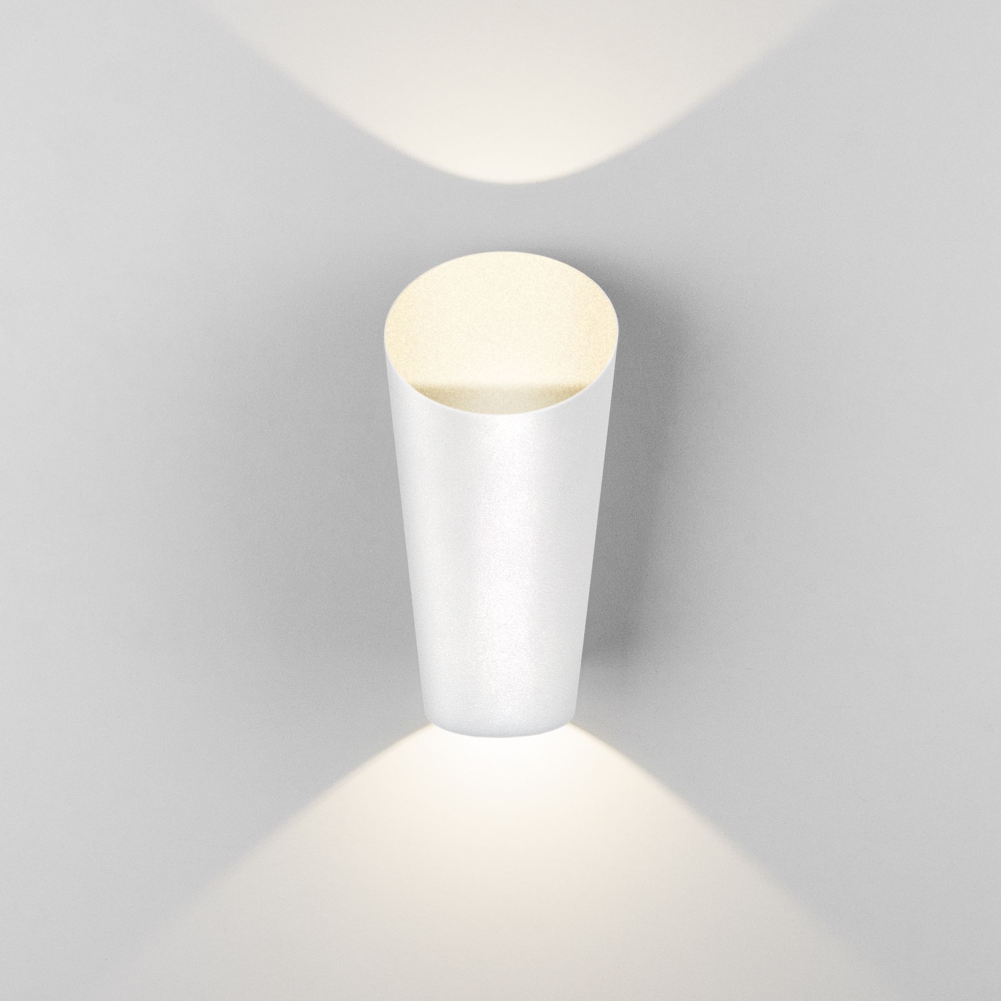 Светильник светодиодный уличный настенный Tronc IP54 1539 TECHNO LED белый Elektrostandard - Фото 2