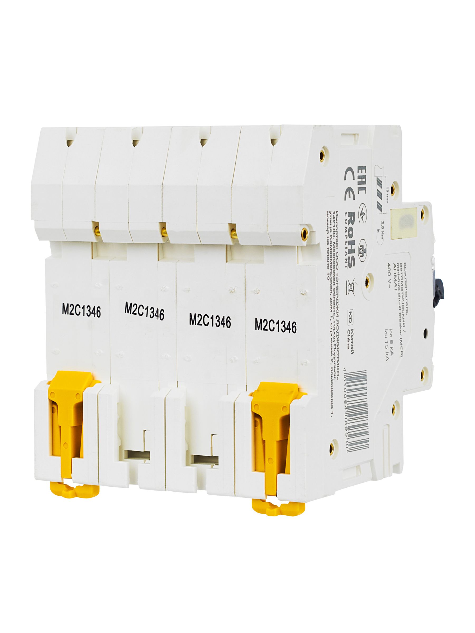 ARMAT Автоматический выключатель M06N 4P C 13А IEK - Фото 9