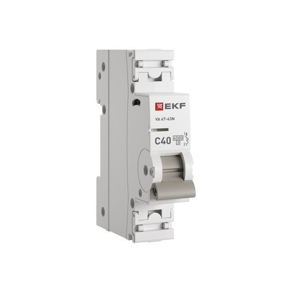 Авт. выкл. 1P 40А (C) 4,5kA ВА 47-63N PROxima EKF M634140C