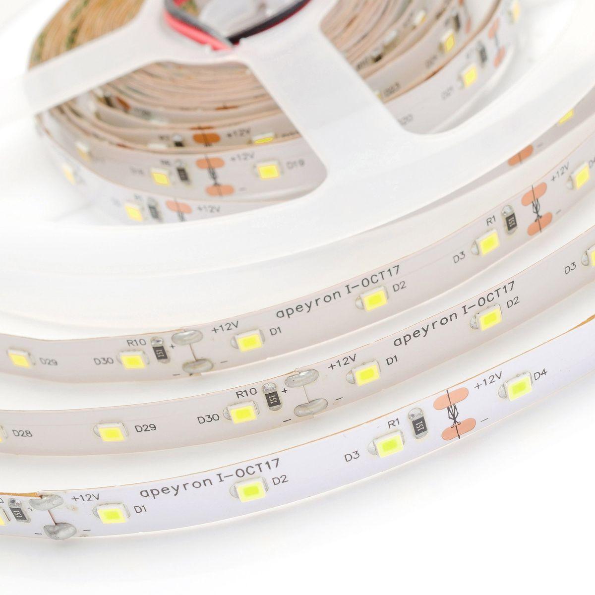 Лента светодиодная СТ smd3528 60д/м 12В 6500К IP67 5м Apeyron - Фото 7