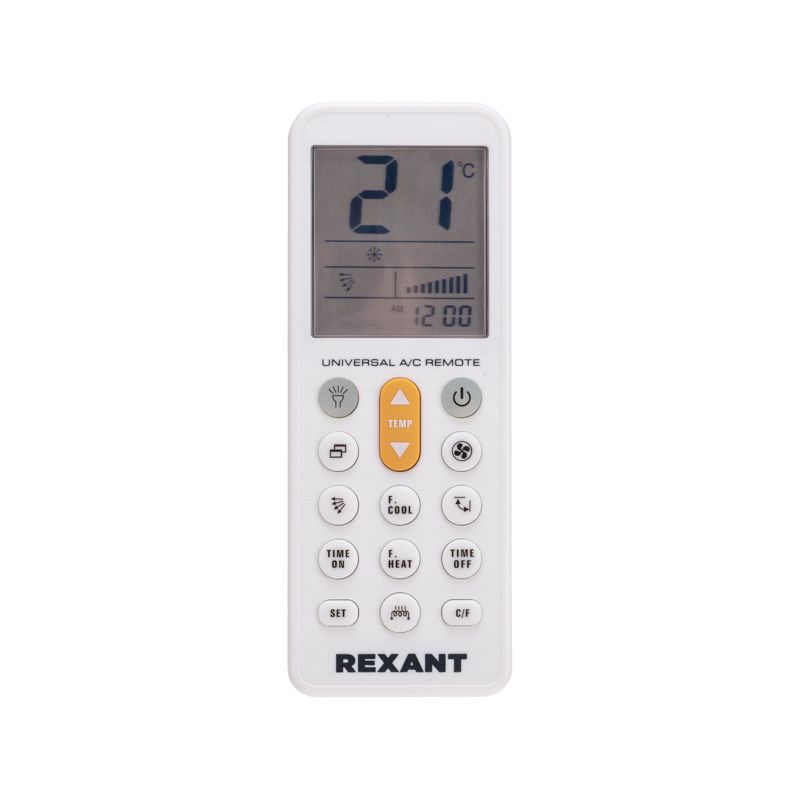Пульт универсальный для кондиционеров (RX-102AII) REXANT