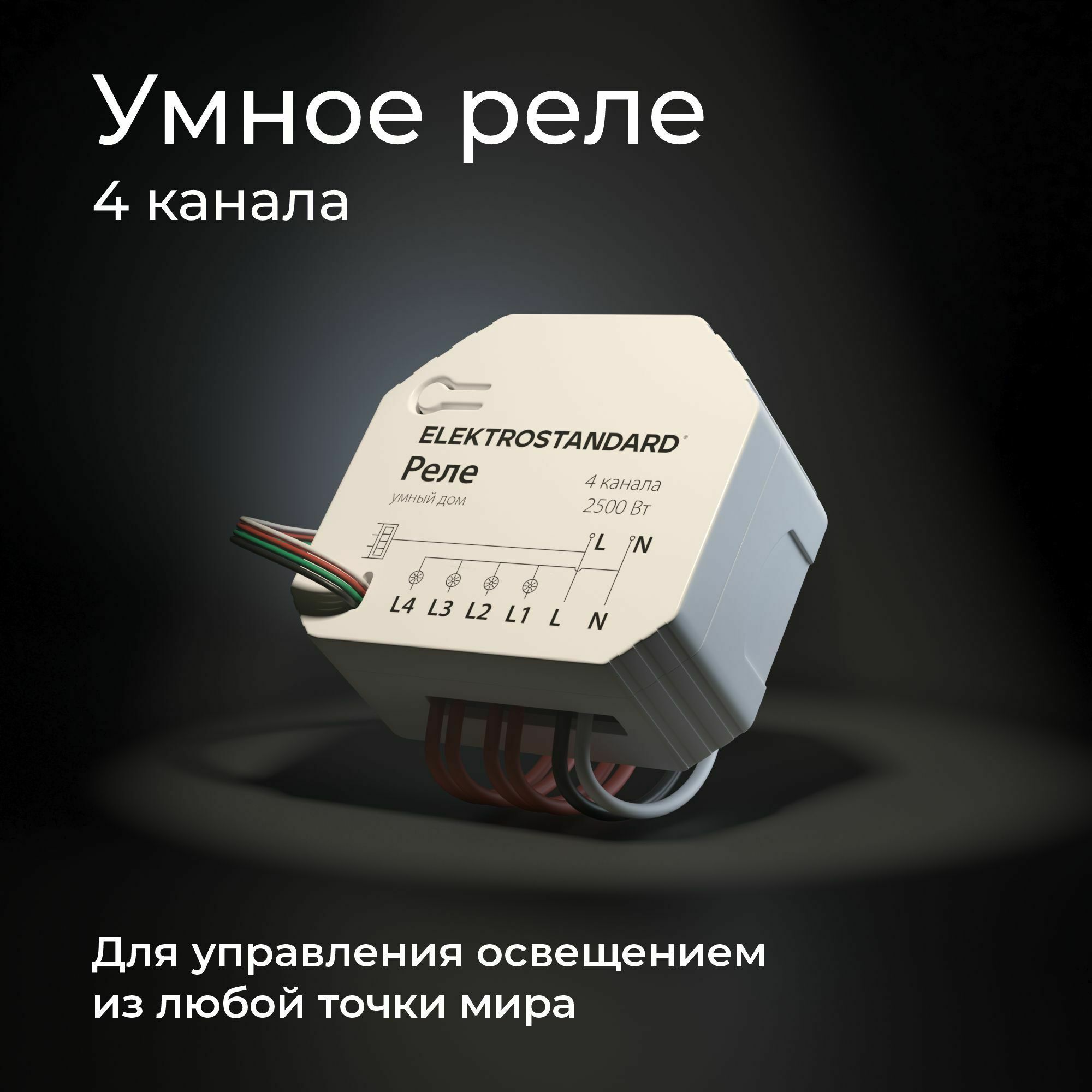 Умное четырехканальное реле 76005/00 Elektrostandard - Фото 2