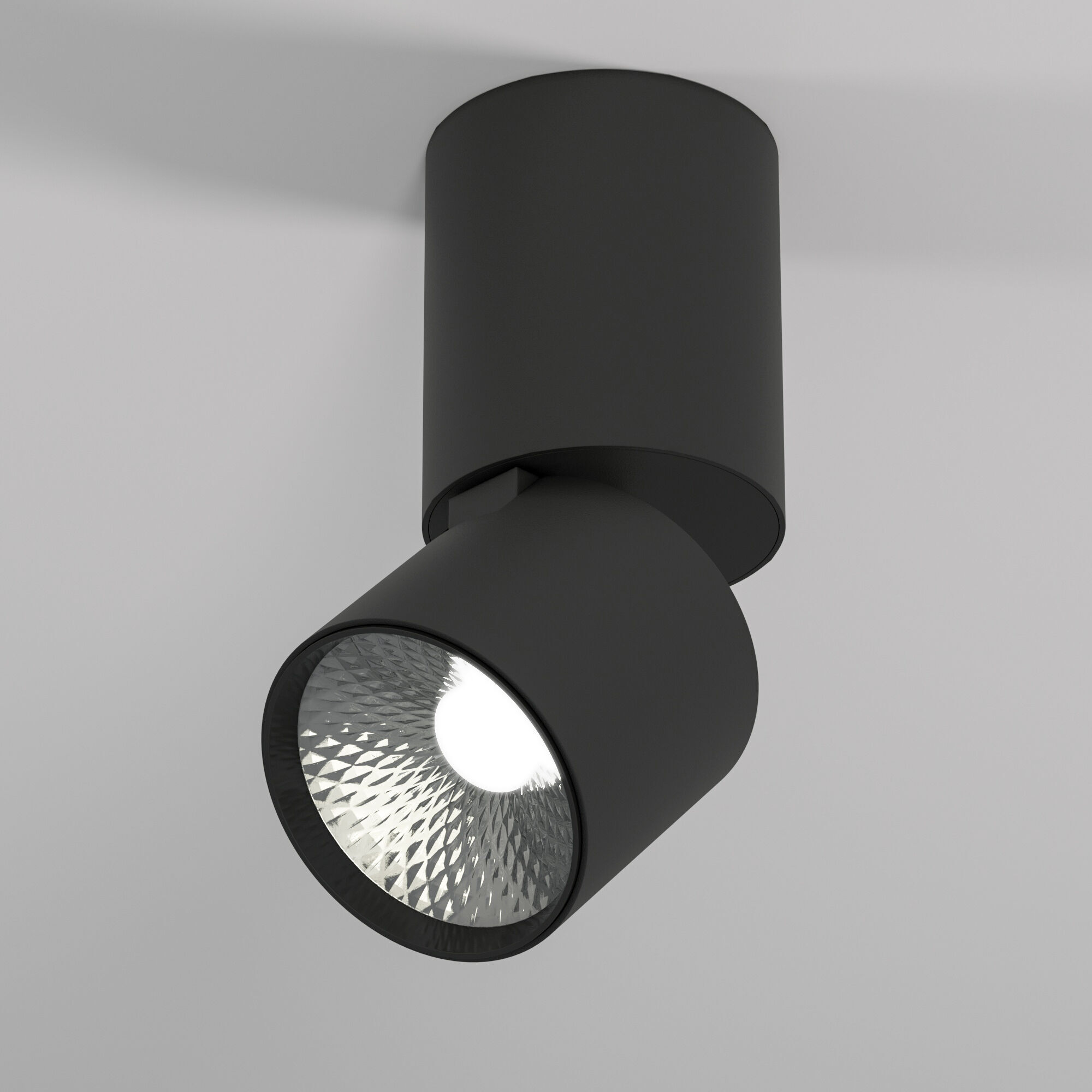 Светильник потолочный светодиодный 25042/LED 10W 4000K чёрный 25042/LED Elektrostandard