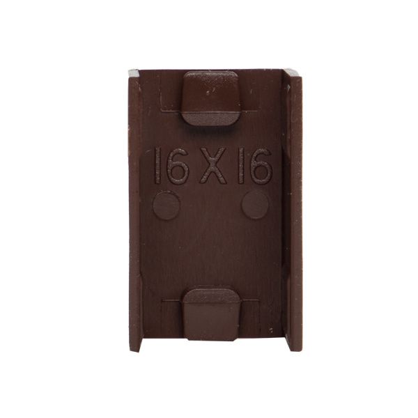 Соединитель (16х16) (4 шт) темн. дерево EKF-Plast