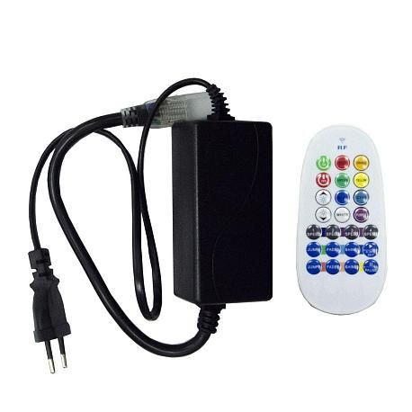 Усилитель RGB 12В, 288 Вт, 3 канала*8А, размеры 73*80*33 мм - Фото 2