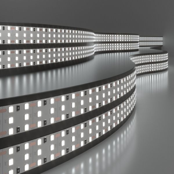 Лента светодиодная 360LED 26W IP20 трехрядная 6500К холодный белый 2835 24V 360Led 26W IP20 Elektros