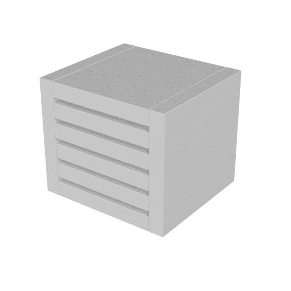 Вентил. блок TEHSTRONG VB 100x100x75 (EI 180)