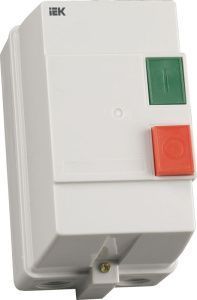 Контактор КМИ22560 25А в оболочке 220В/АС3 IP54 IEK KKM26-025-220-00