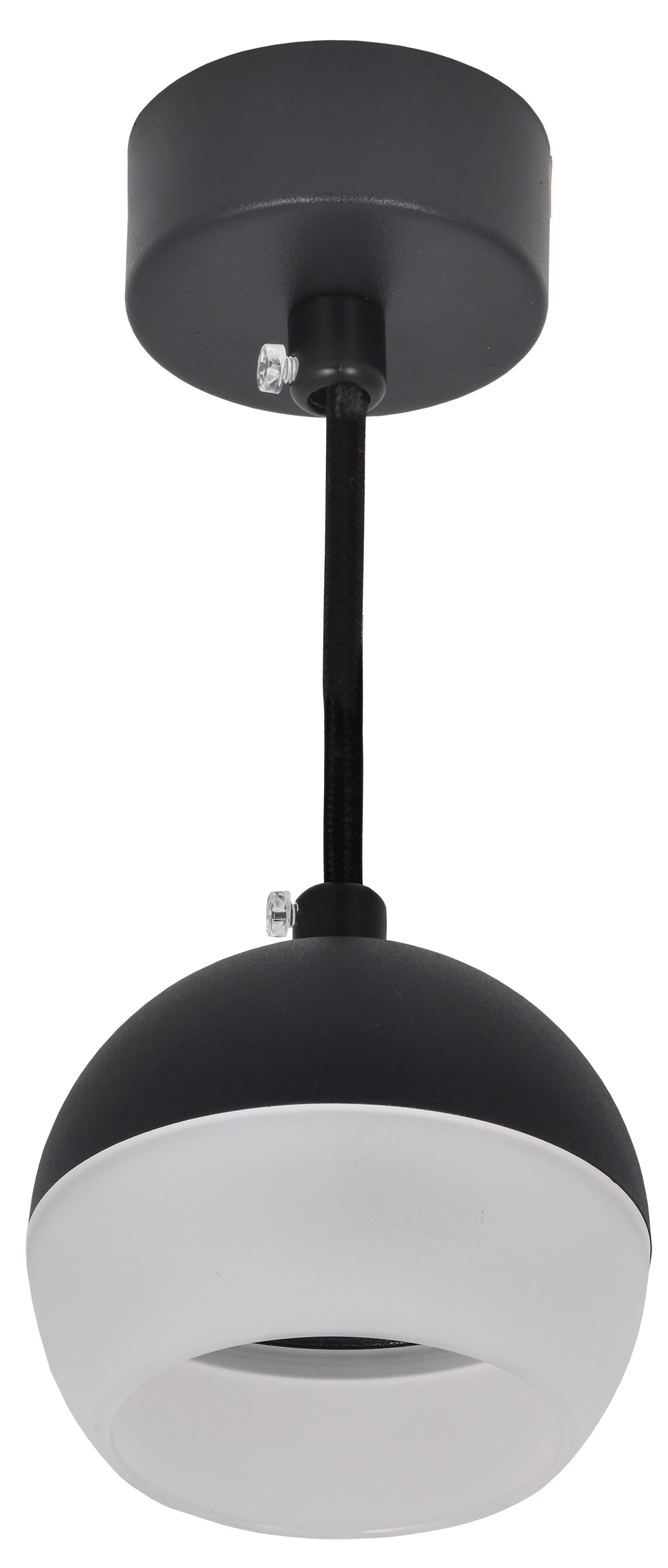 LIGHTING Светильник 4012 подвесной под лампу GX53 черный IEK