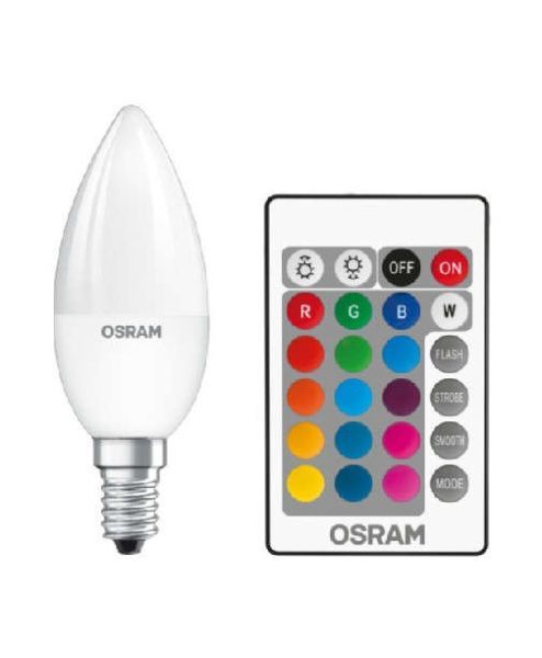 Лампа светодиодная диммируемая  LED Star, 470лм, 5,5Вт, 2700К, цоколь E14 OSRAM