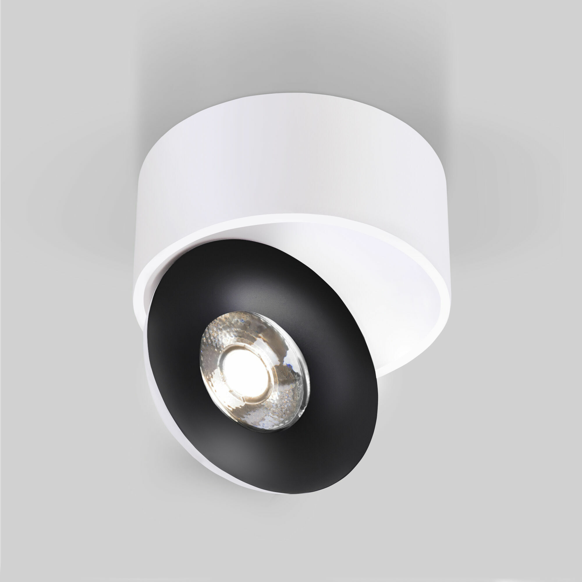 Накладной светодиодный светильник Glide белый/черный (25100/LED) 25100/LED Elektrostandard - Фото 2