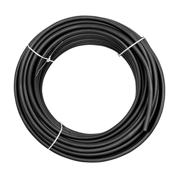 Труба гладкая ПНД жест. d32 мм (100 м) черн. EKF-Plast - Фото 2