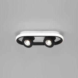 Потолочный светильник 20123/2 LED белый / черный  Eurosvet