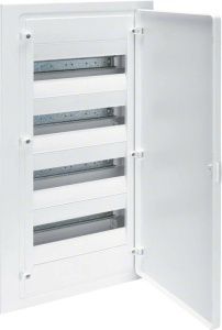 Щит cкрытой установки  48 мест, винтовые клеммы, (652х318х72), IP-40 // Hager SAS - Golf (Белая двер