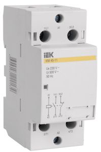 Контактор модульный КМ40-20 AC IEK