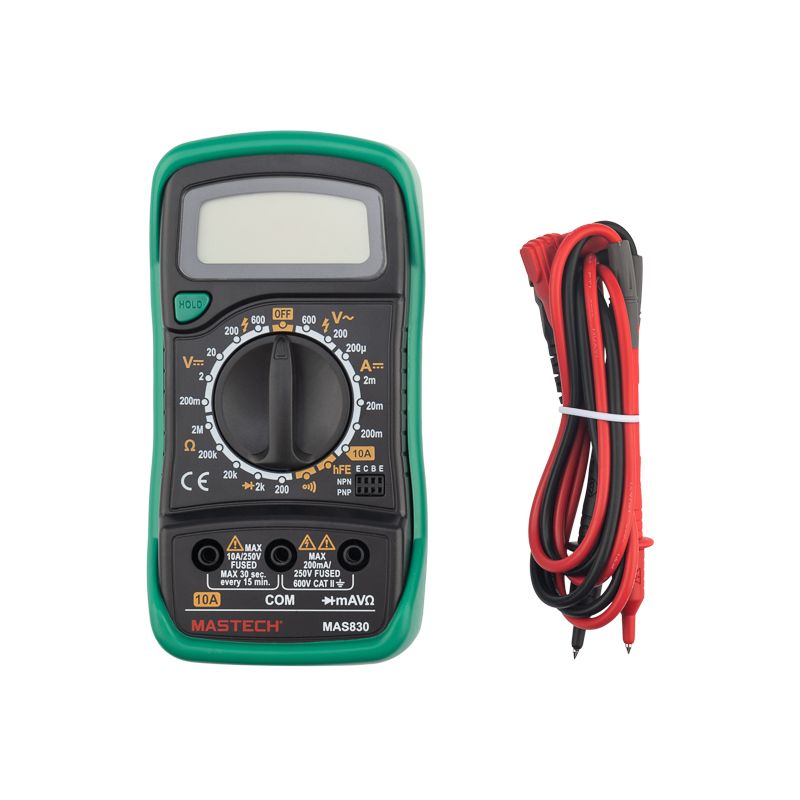 Портативный мультиметр MAS830 MASTECH - Фото 4