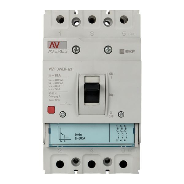 AV POWER-1/3 20А 35kA TR