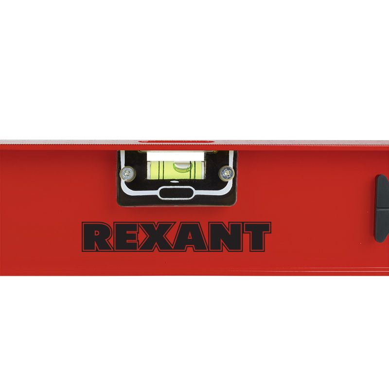 Уровень алюминиевый Рельс, 400мм, 3 глазка (1 поворотный) REXANT - Фото 4