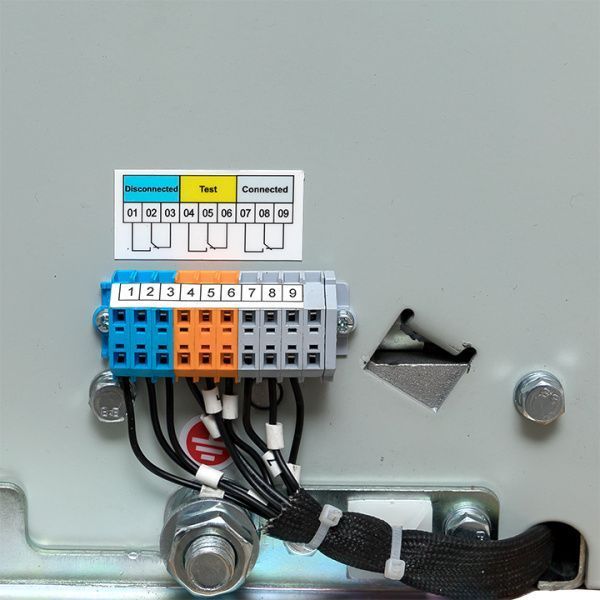 ВА-45 4000/4000А 3P 100кА выкат., корзина, гориз., ETU(220В AC) LCD ModBus-RTU, мп/нр/вкл.к.(220В AC), ав/доп. 1CO/1NC,1NO,4CO - Фото 8