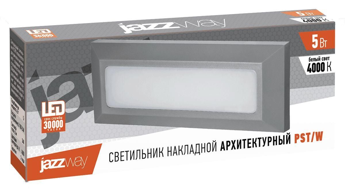 Светильник PST/W S230080 5w 4000K  GREY IP65 фасадный Jazzway - Фото 3