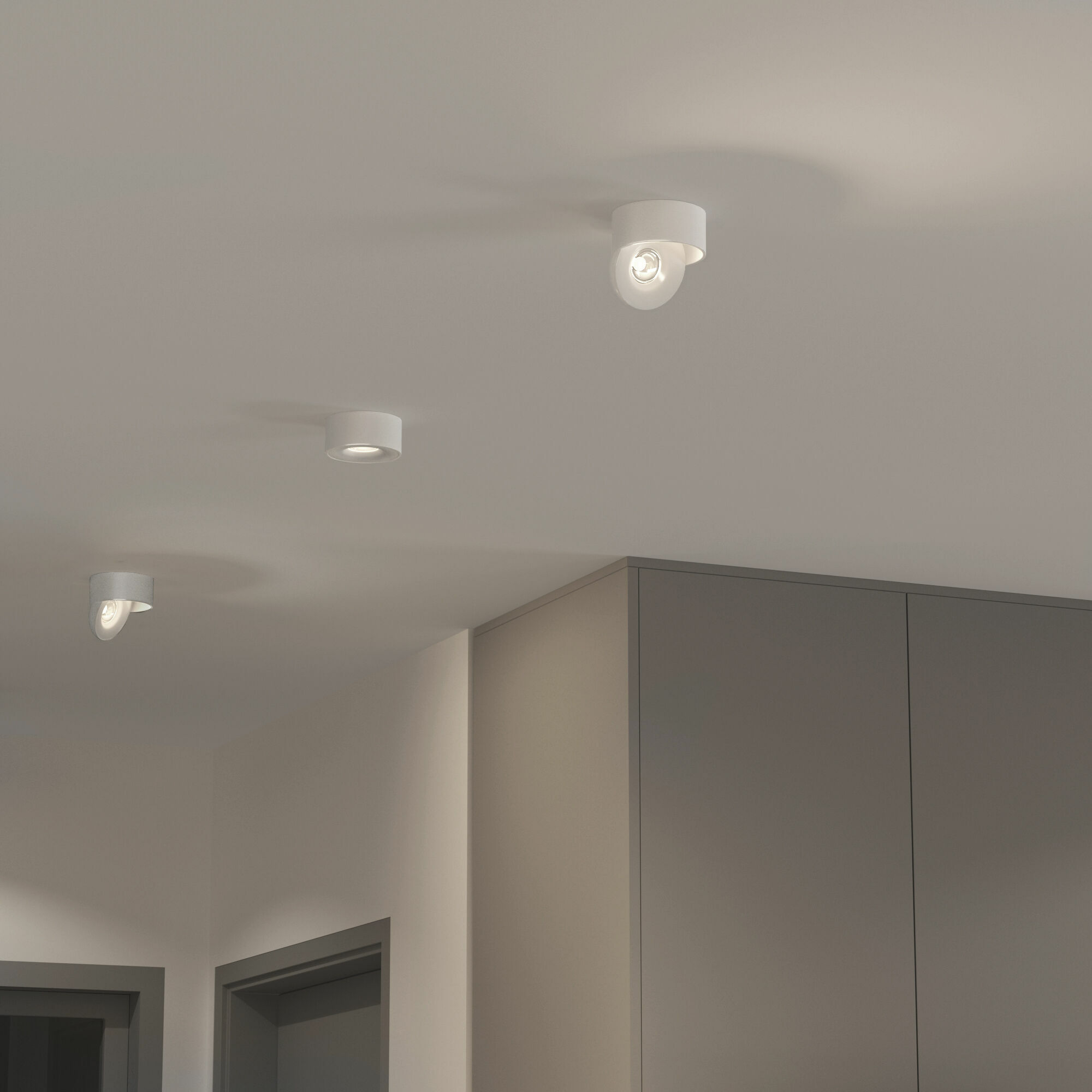 Накладной светодиодный светильник Glide  белый (25100/LED) 25100/LED Elektrostandard - Фото 3