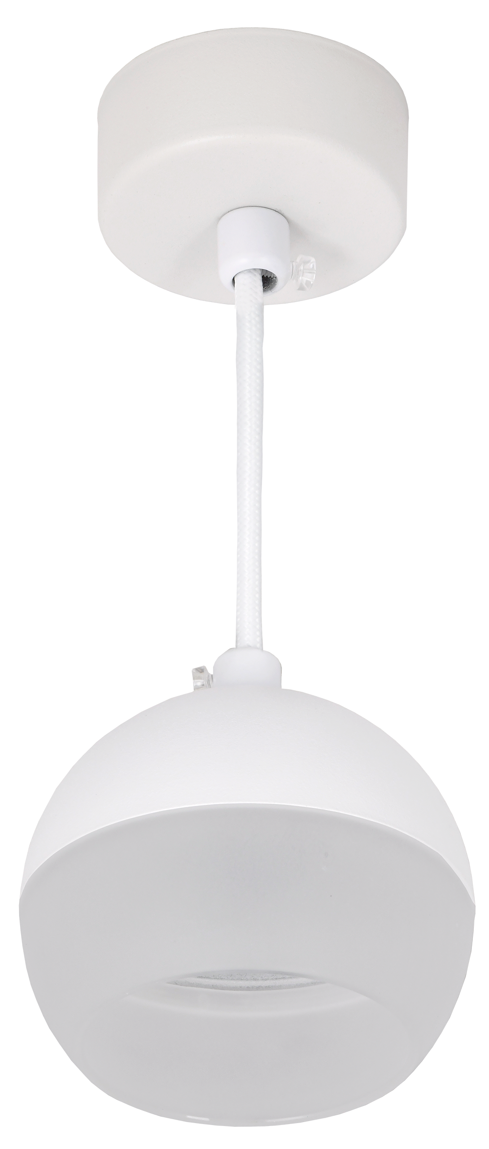 LIGHTING Светильник 4012 подвесной под лампу GX53 белый IEK