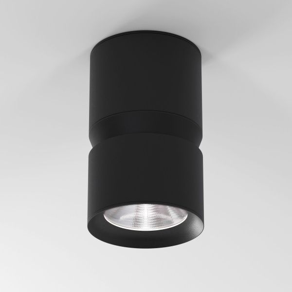 Светильник потолочный светодиодный Kayo 25049/LED 12W 4000К чёрный 25049/LED Elektrostandard
