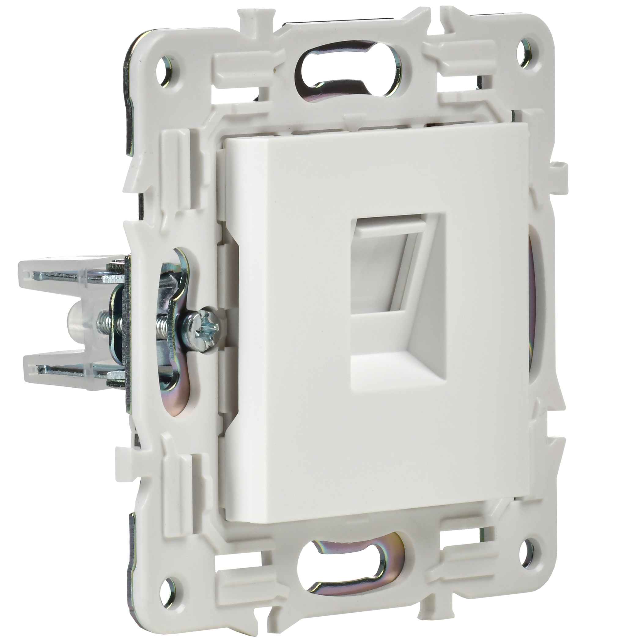 SKANDY Розетка компьютерная RJ45 кат.5E SK-K01W арктический белый IEK - Фото 5