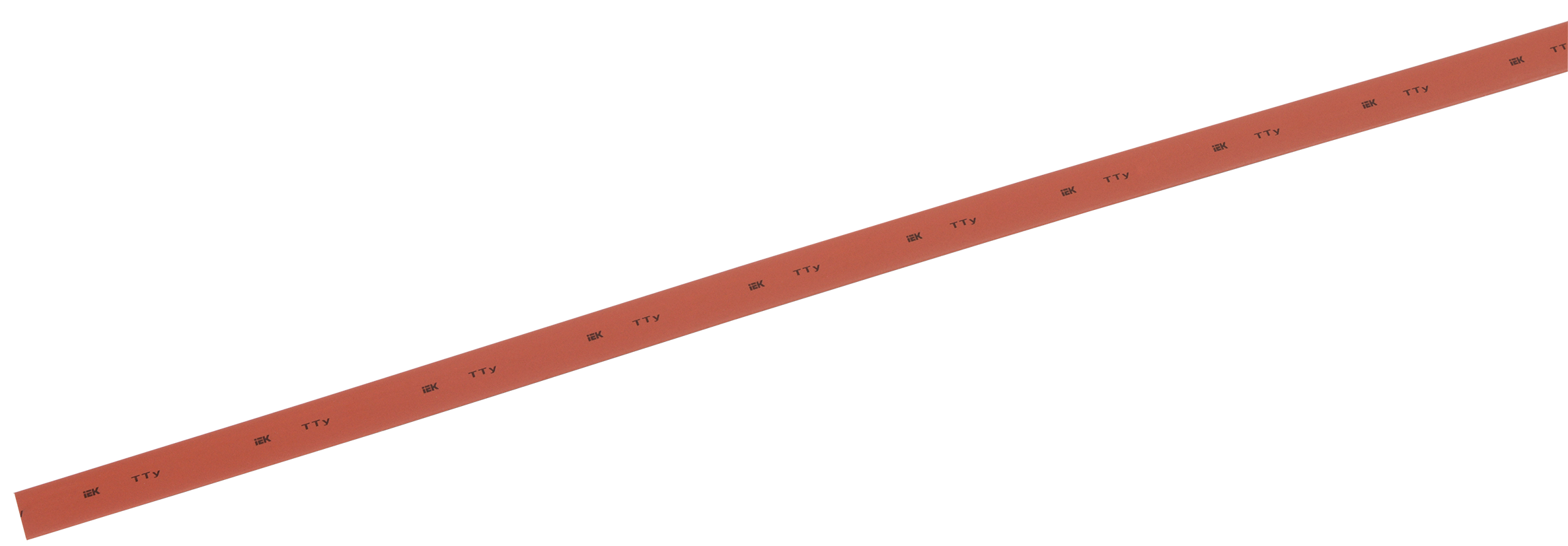 Трубка термоусадочная ТТУ нг-LS 8/4 красная (1м) IEK