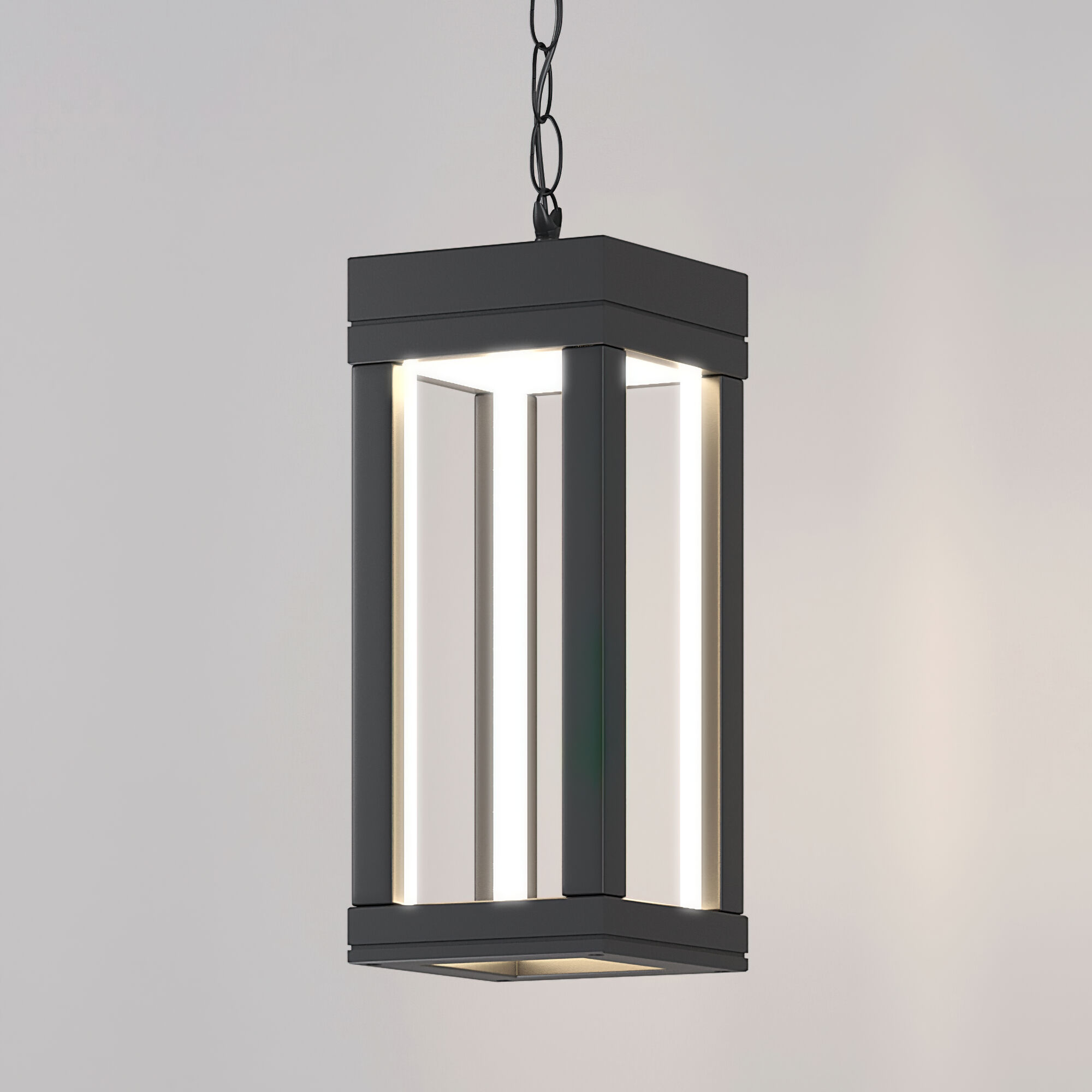 Светильник светодиодный уличный подвесной Frame LED IP54 1528 TECHNO LED серый Elektrostandard