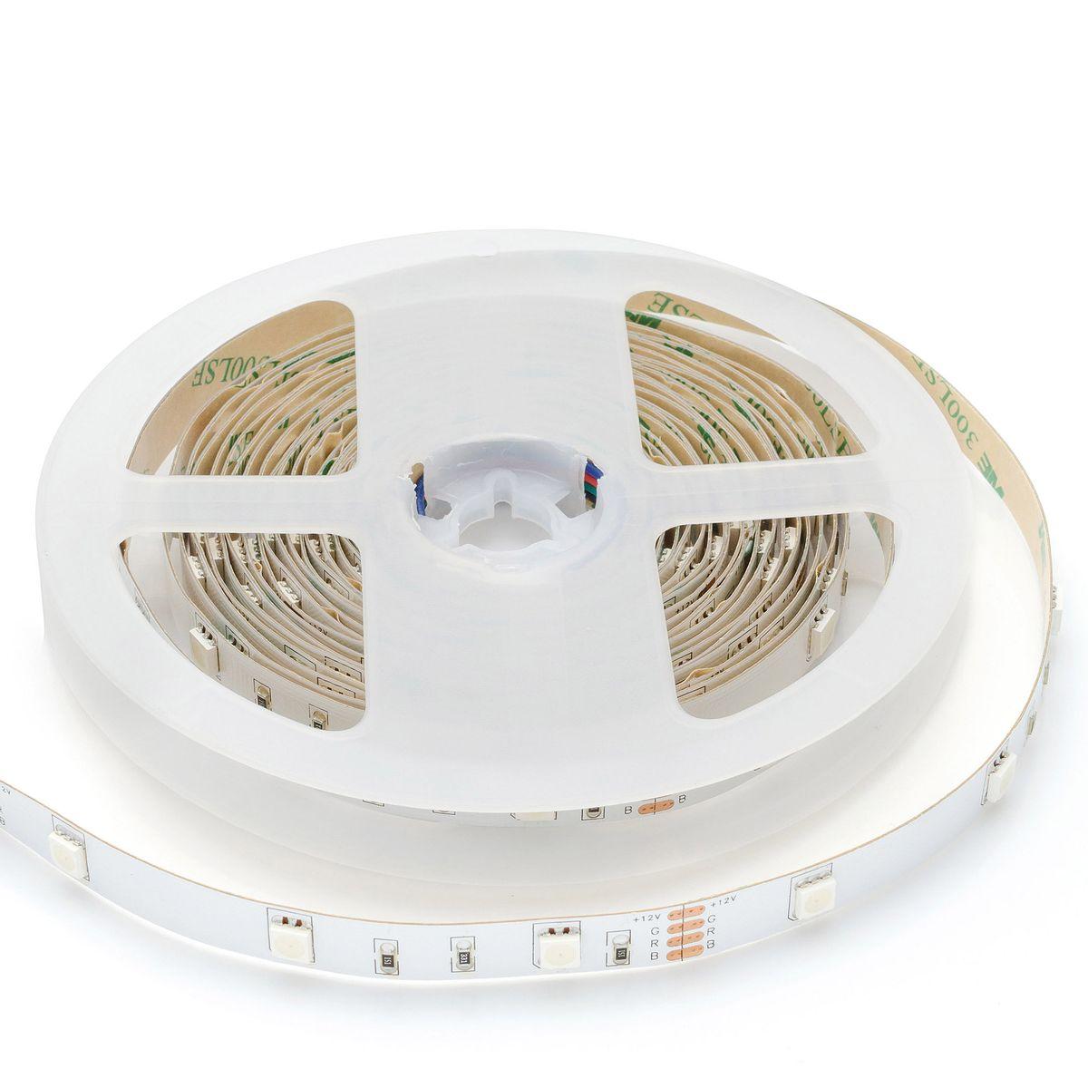 Лента светодиодная СТ smd5050 30д/м 12В IP20 5м RGB Apeyron - Фото 9