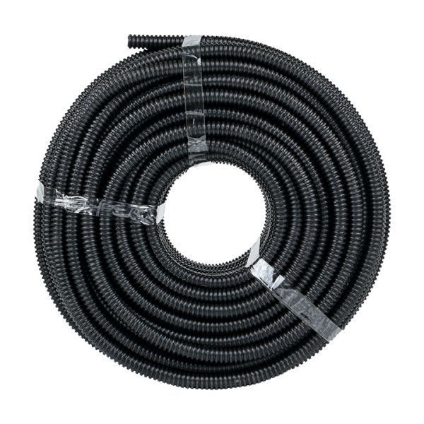 Труба гофр. ПНД с протяжкой d16 мм (100 м) черн. EKF-Plast