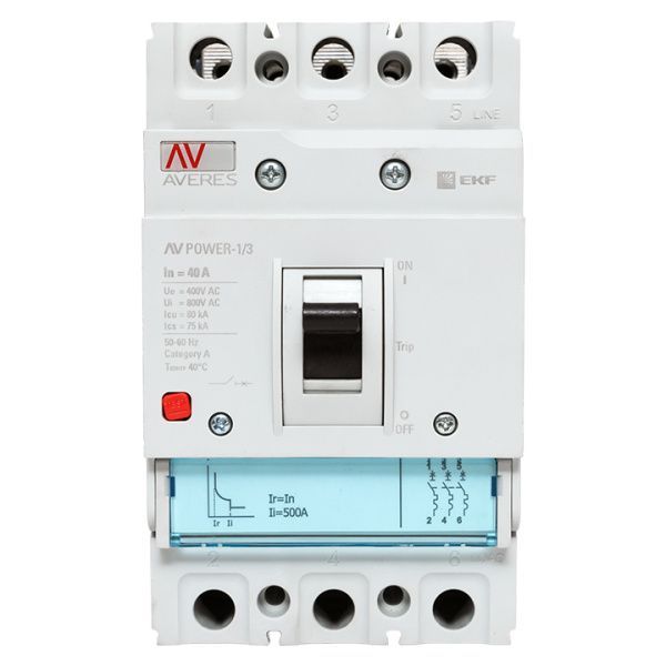 AV POWER-1/3 40А 80kA TR - Фото 8