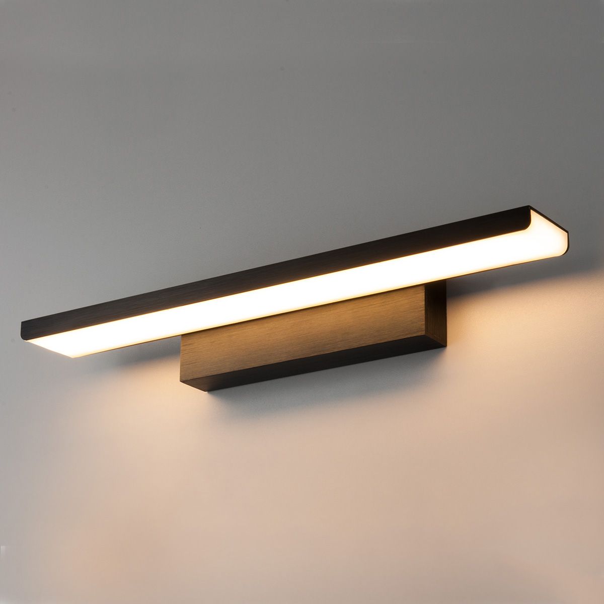 Светильник светодиодный настенный Sankara LED MRL LED 16W 1009 IP20 черный Elektrostandard