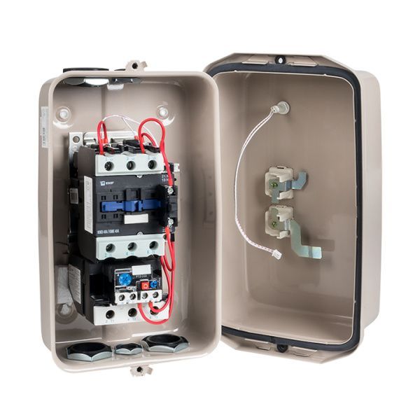 Пускатель в корпусе КМЭ 40А 400В с РТЭ Ir-30-40А и индик. IP65 EKF - Фото 15