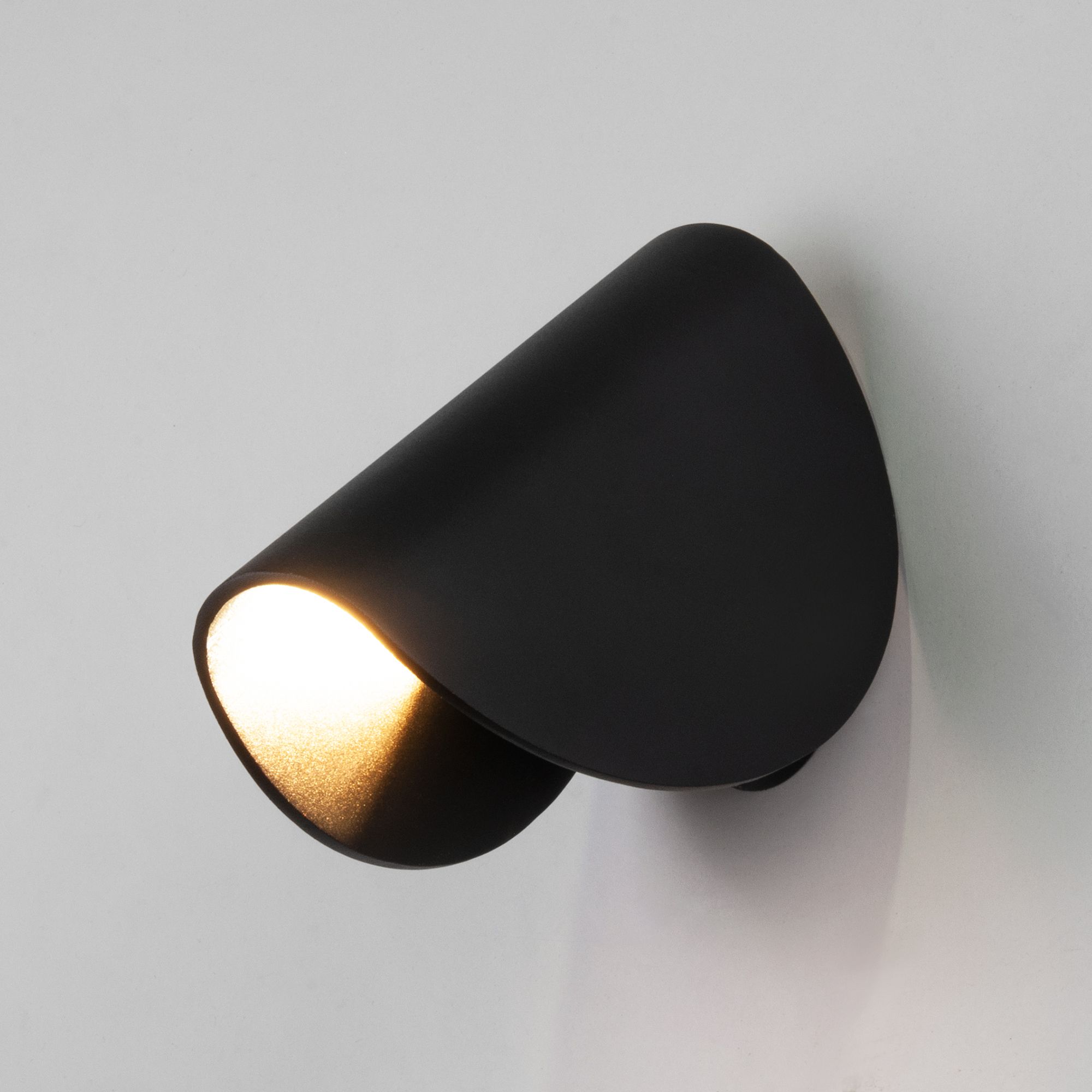 Светильник светодиодный уличный настенный Taco IP54 1632 TECHNO LED чёрный Elektrostandard - Фото 2