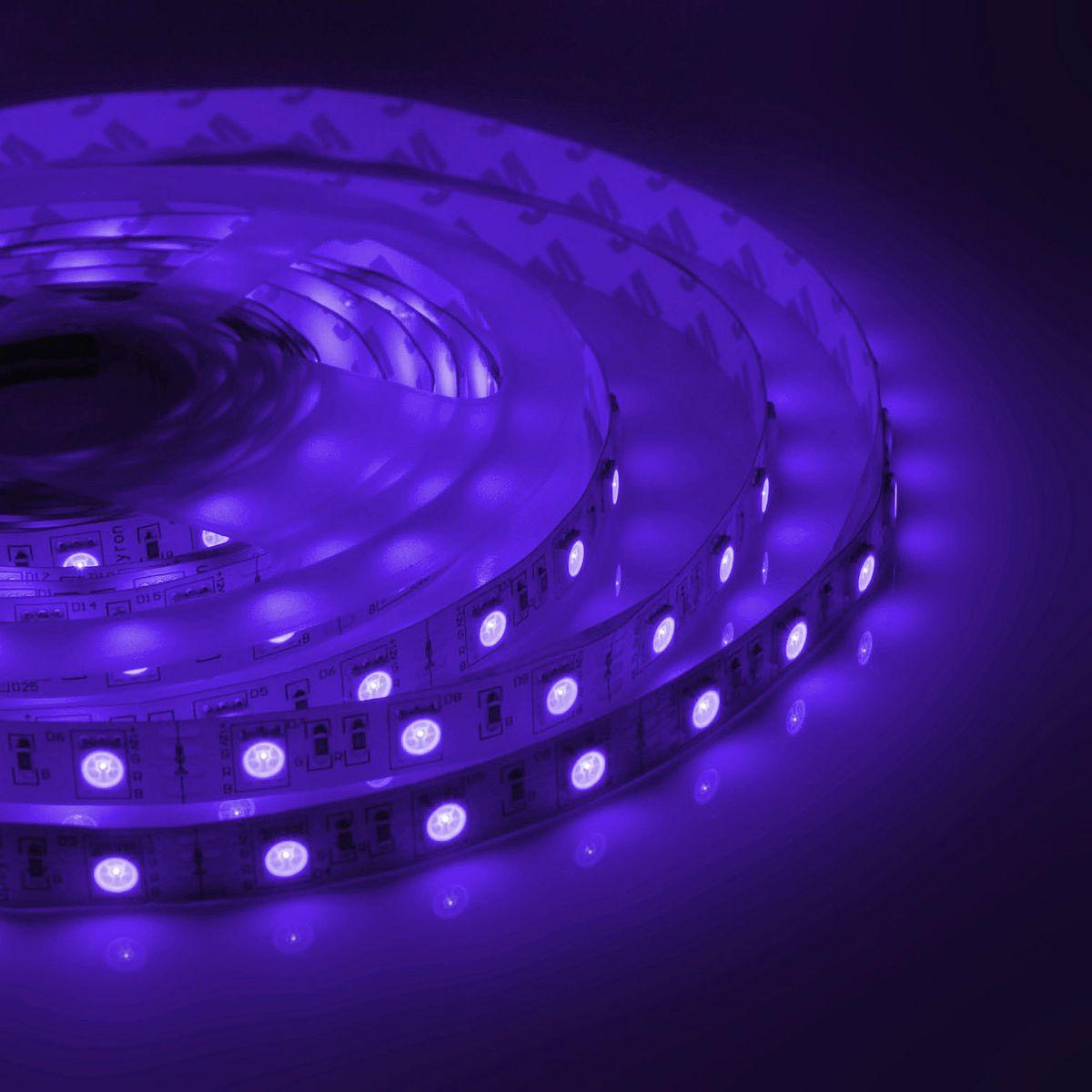 Лента светодиодная СТ smd5050 30д/м 12В IP20 5м RGB Apeyron - Фото 24