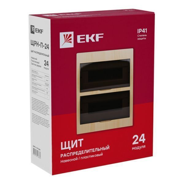 ЩРН-П-24 светлое дерево IP41 PROXIMA EKF - Фото 4