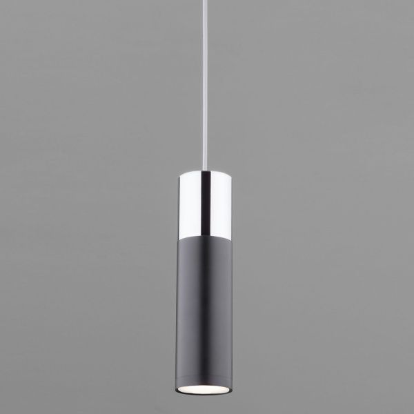 Подвесной светильник 50135/1 LED хром / черный Eurosvet