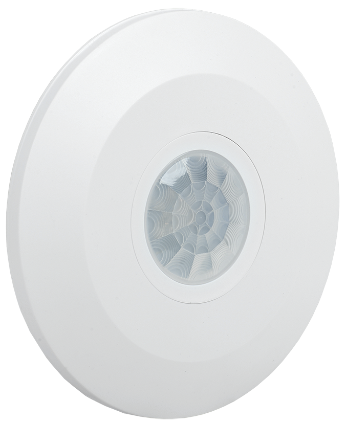 Датчик движения ДД-026 2000Вт 360град 6м IP20 белый IEK