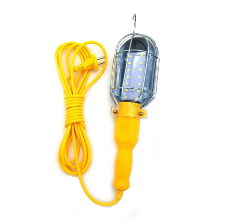 Светильник СПС-01 переносной гаражный 24LED, 12Вт, 220В, ПВС 2х0,75, 10м DEKRON