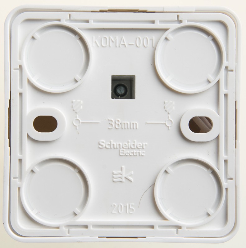 Розетка компьютерная ОП Этюд RJ45 кат.5E бел. SE KOMA-001B - Фото 3