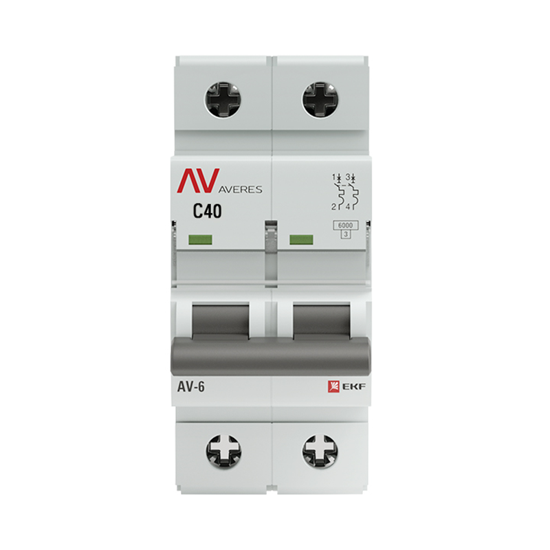AV-6 4P 40A (D) 6kA EKF AVERES