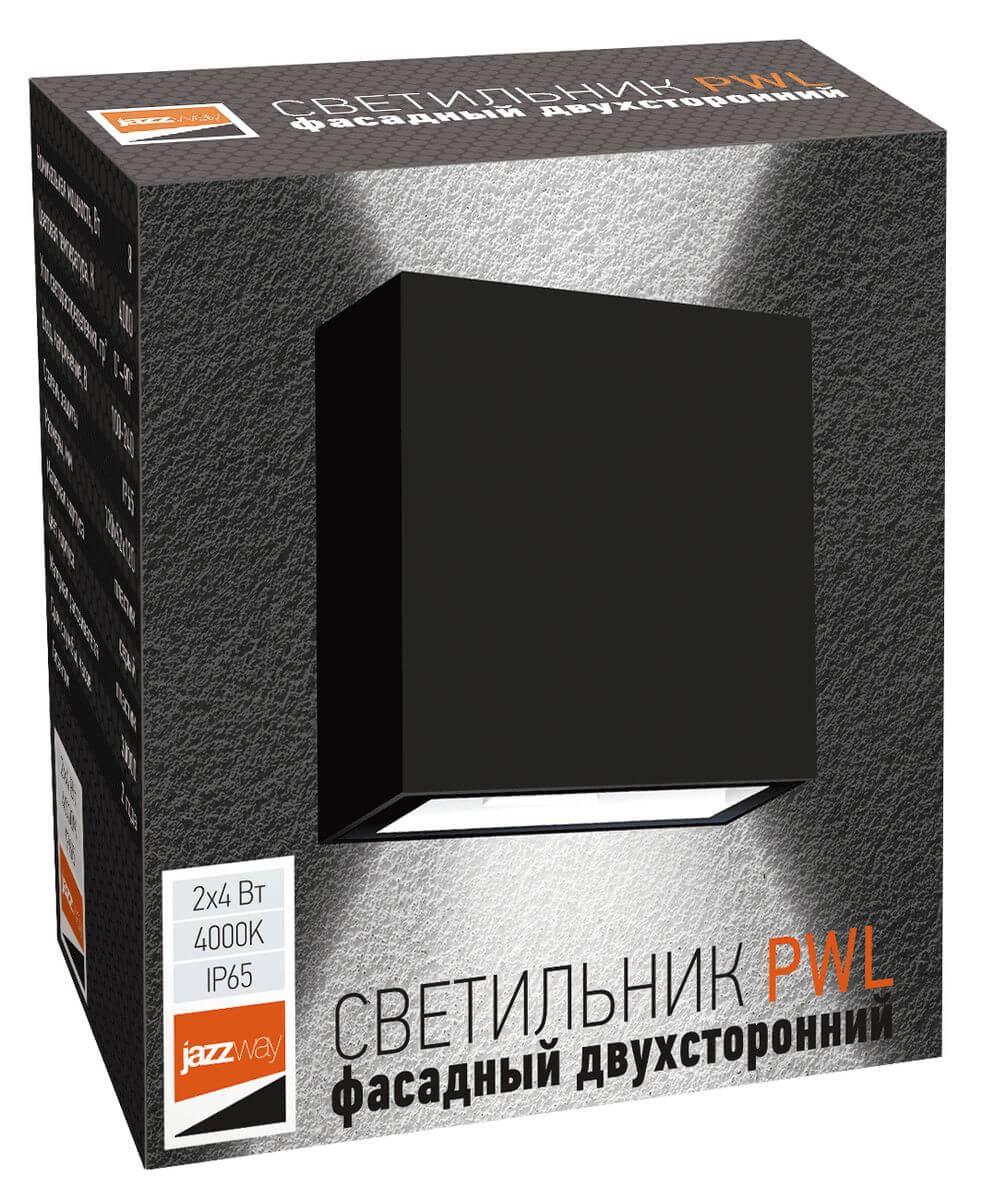 Светильник PWL-120120/0-90D 2x4w 4000K BL IP65 Jazzway - Фото 4