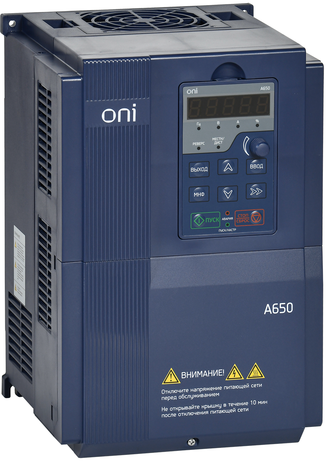 Преобразователь частоты A650 380В 3Ф 18,5кВт 37А M ONI